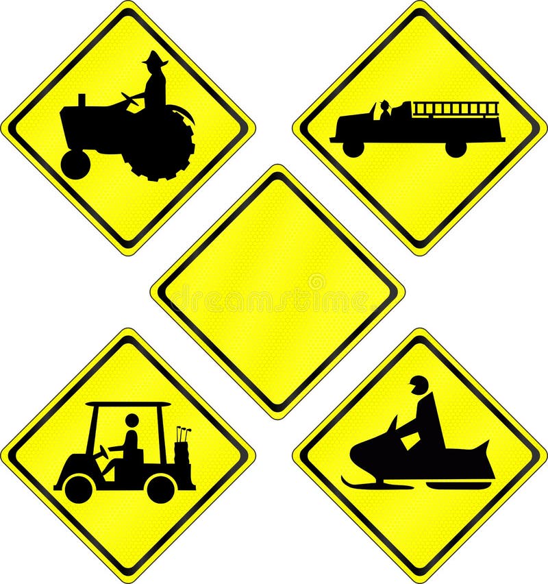 yellow traffic signs yellow traffic signs