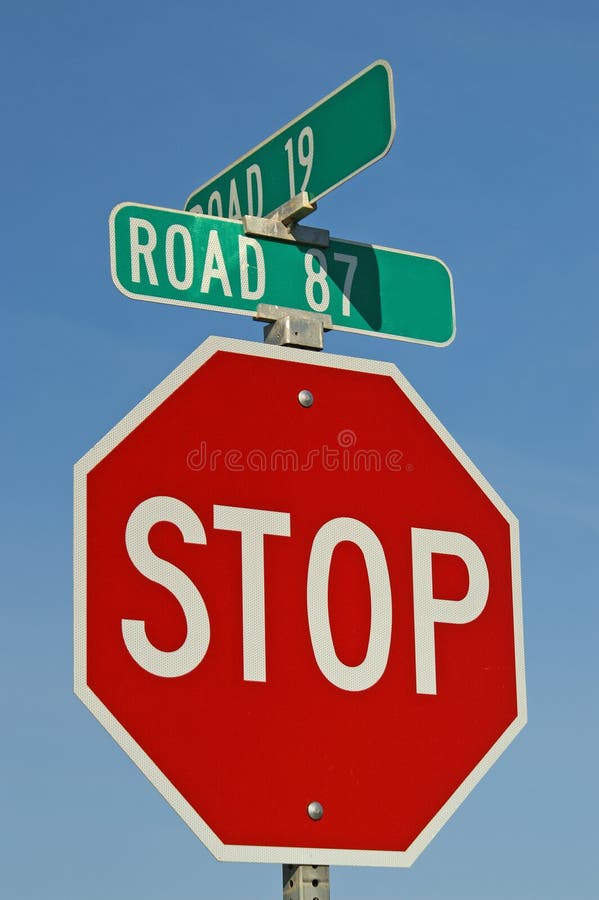 Road Signs royalty free stock images Road Signs royalty free stock images