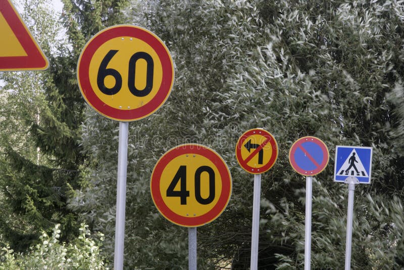 Road signs stock photos
