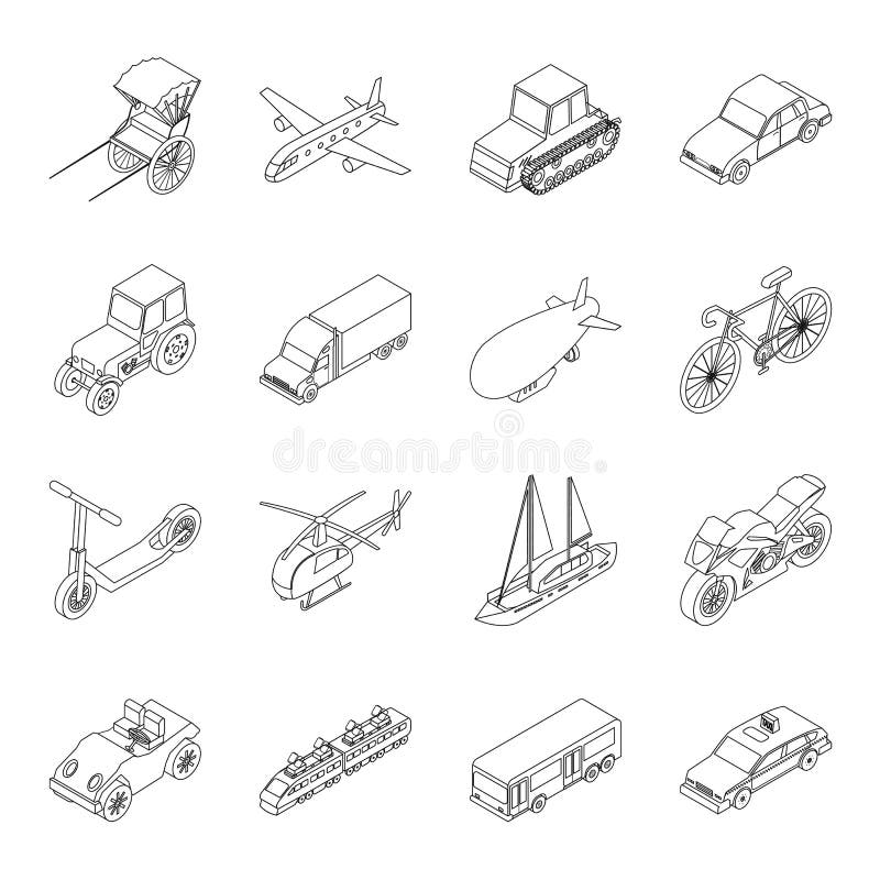 Road signs set icons in outline style. Big collection of road signs symbol royalty free illustration Road signs set icons in outline style. Big collection of road signs symbol royalty free illustration
