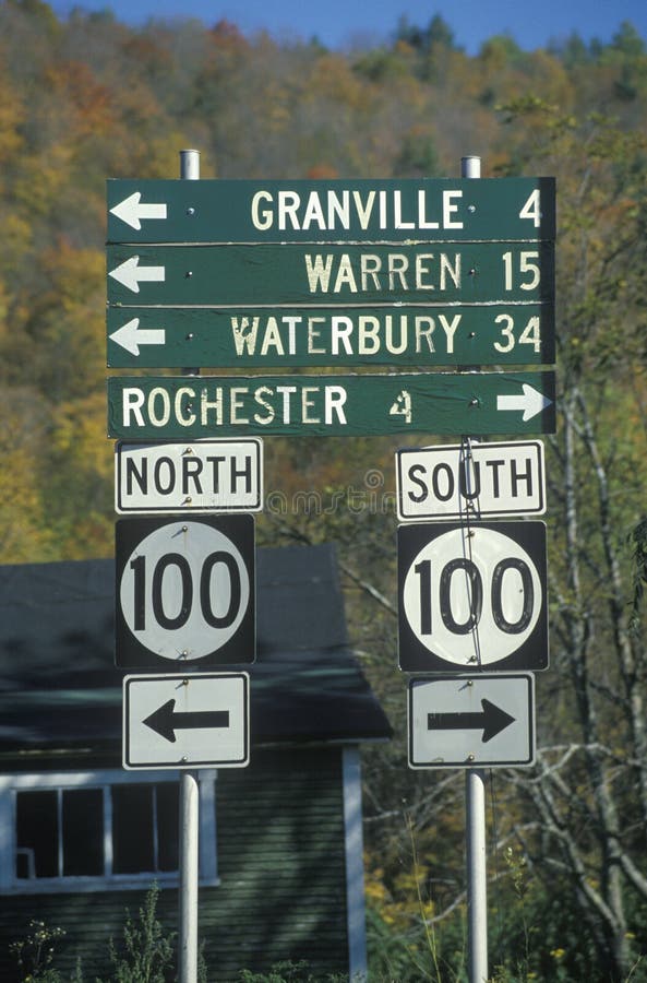 Welcome To Vermont Sign Stock Image Image Of Sign Border 23169603