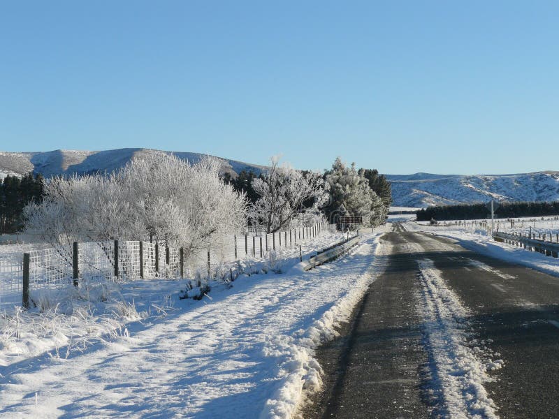 Road snow