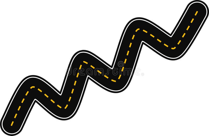 Dashed Line Zigzag Stock Illustrations – 1,155 Dashed Line Zigzag Stock  Illustrations, Vectors & Clipart - Dreamstime