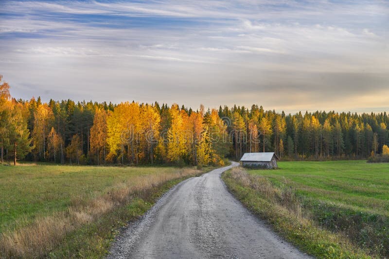 Road to Autumn royalty free stock photos Road to Autumn royalty free stock photos