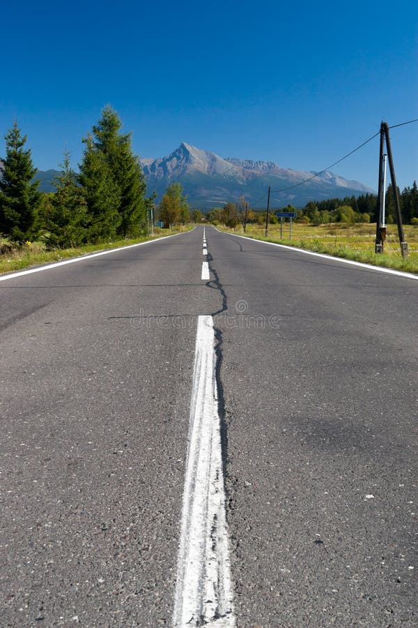 Road to High Tatras