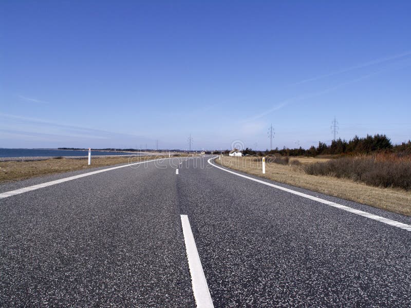 Road to infinity stock image Image of rural desolated 117035