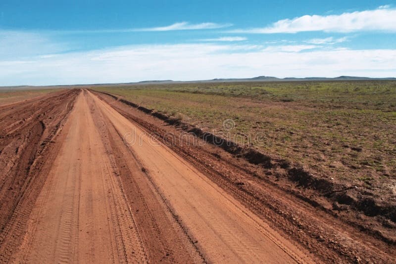Road to nowhere stock photos
