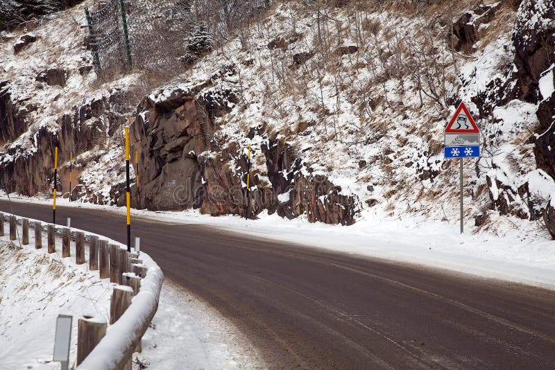 The road to the Rolle Pass