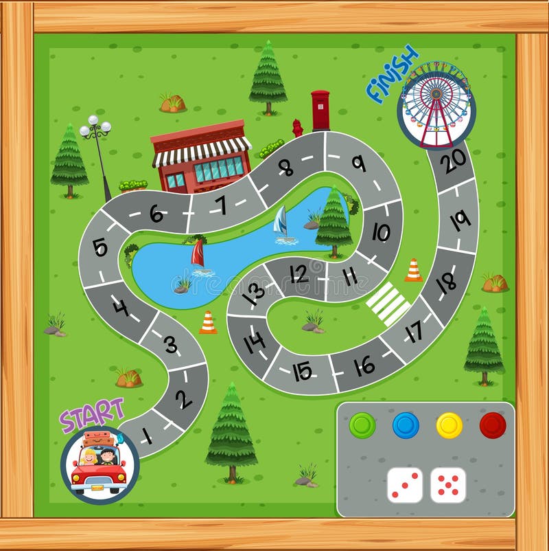 Road Board Game Stock Illustrations 1,703 Road Board Game Stock