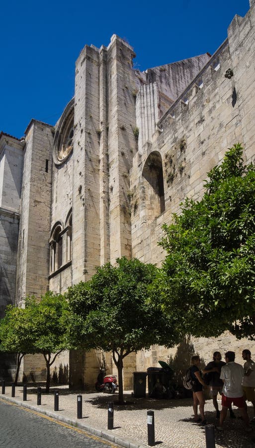 Lisbon cathedral facade royalty free stock image Lisbon cathedral facade royalty free stock image
