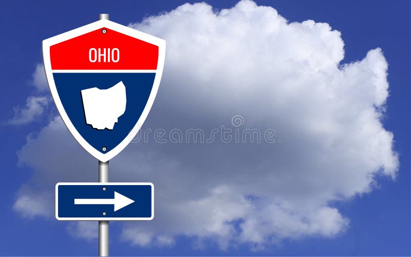 Road trip to Ohio, Red, white and blue interstate