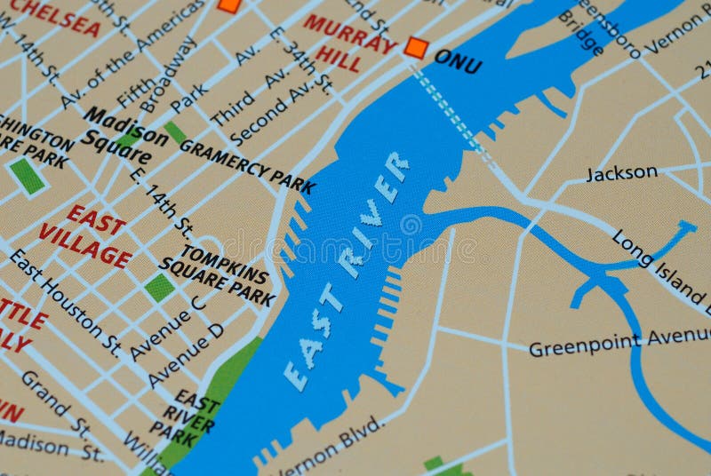 Roads Map Around Island Manhattan Usa March Five Divisions New York City Manhattan Most Densely 112915744 