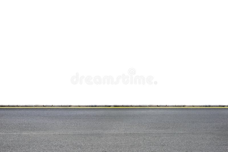 Roadside on white stock photo. Image of grey, road, view - 65312098