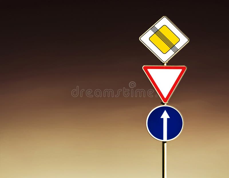 Roadsigns στοκ φωτογραφία με δικαίωμα ελεύθερης χρήσης