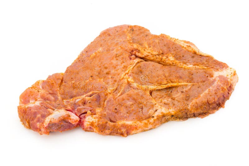 Roast Beef in Spice Crust Isolated on White Background. Stock Image Image of bacon, life 85968025