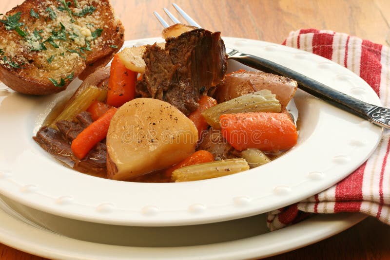 Roast Beef with Vegetables stock image. Image of roasted 14683261