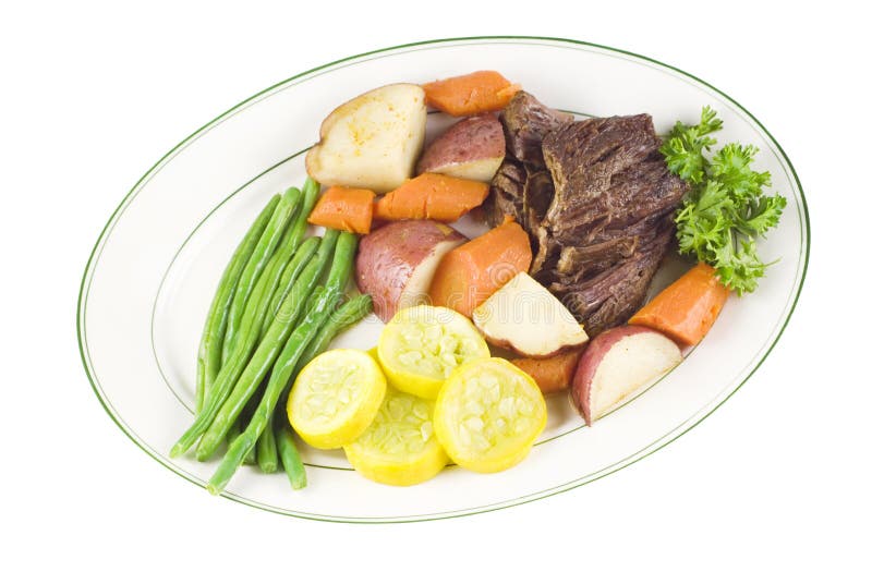 Sunday Roast Lamb Dinner stock image. Image of meal, english 33623677