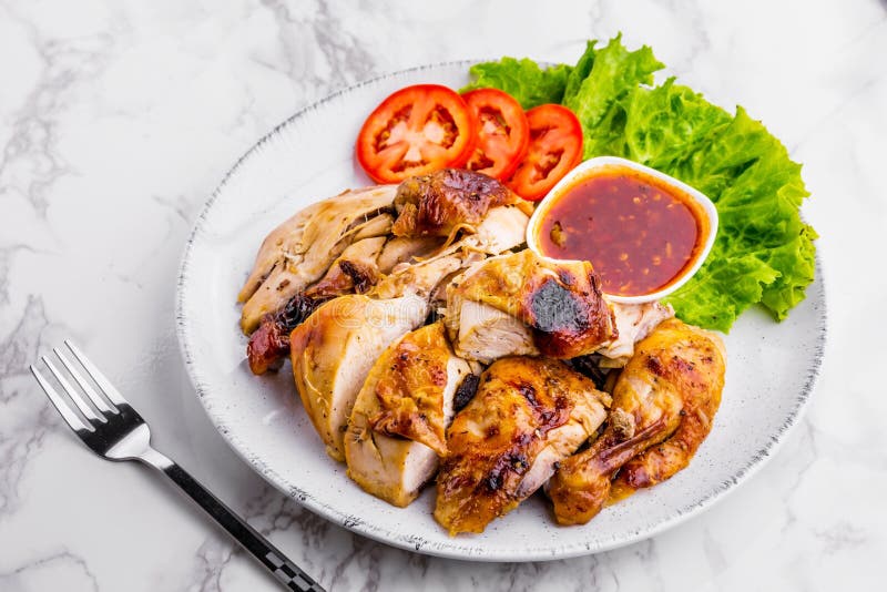 Roast Chicken Favorite Food Stock Photo Image of baked, meat 201663710