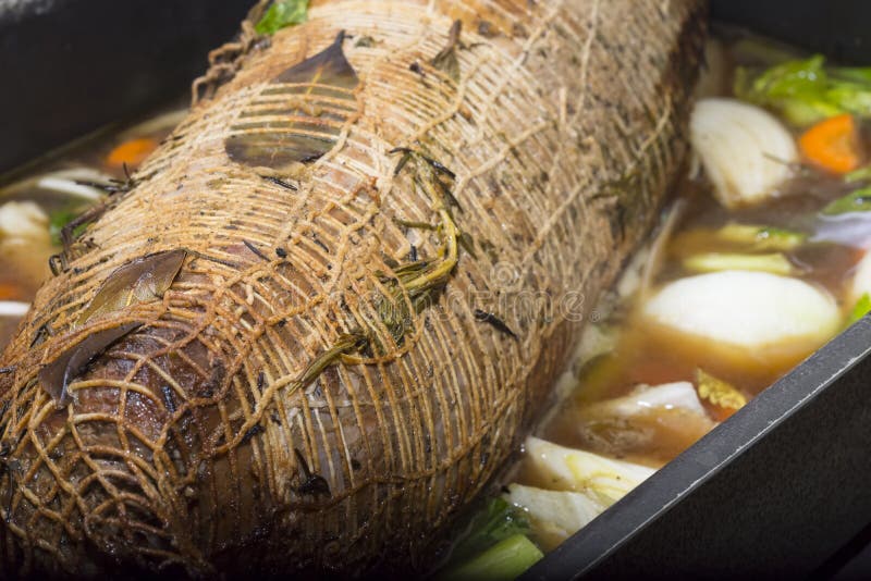 Roast, Silverside Meat, Soup Stock Image Image of salt, cook 84075395