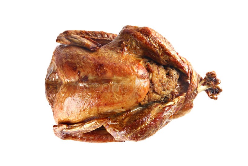 Roast turkey isolated on white background royalty free stock images Roast turkey isolated on white background royalty free stock images