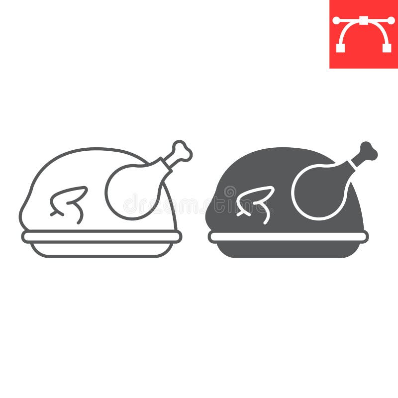 roast chicken clipart black and white car