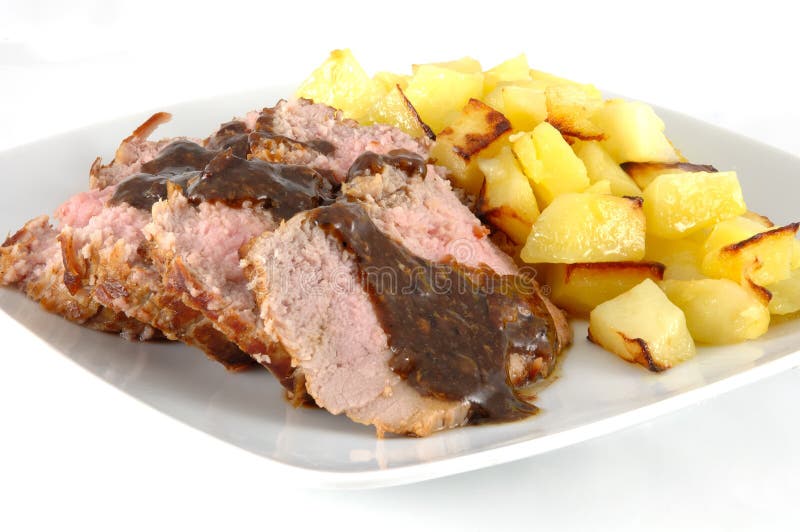 roast βόειου κρέατος στοκ εικόνα roast βόειου κρέατος στοκ εικόνα