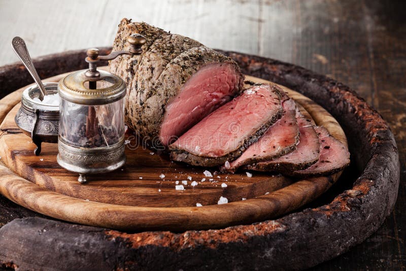 Roastbeef lizenzfreies stockfoto