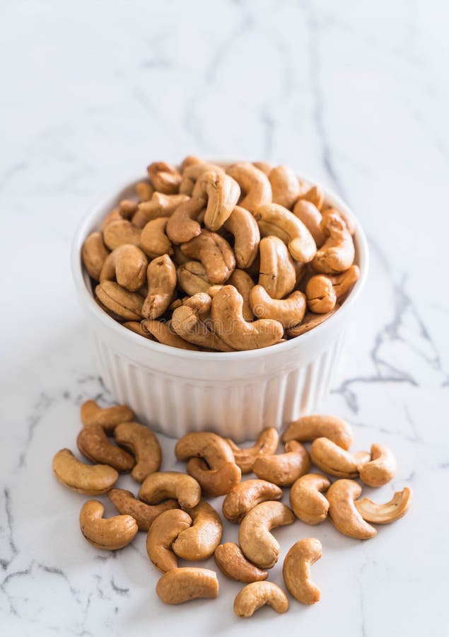 Roasted cashew nuts stock image. Image of pile, closeup 105677709