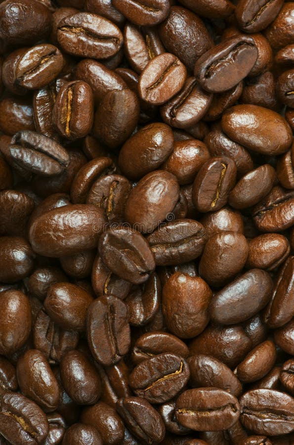 Roasted Coffee Beans, Can Be Used As a Background Stock Photo Image
