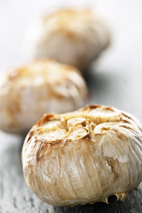 Roasted Garlic stock photo. Image of roasted, flavor, produce 5055826