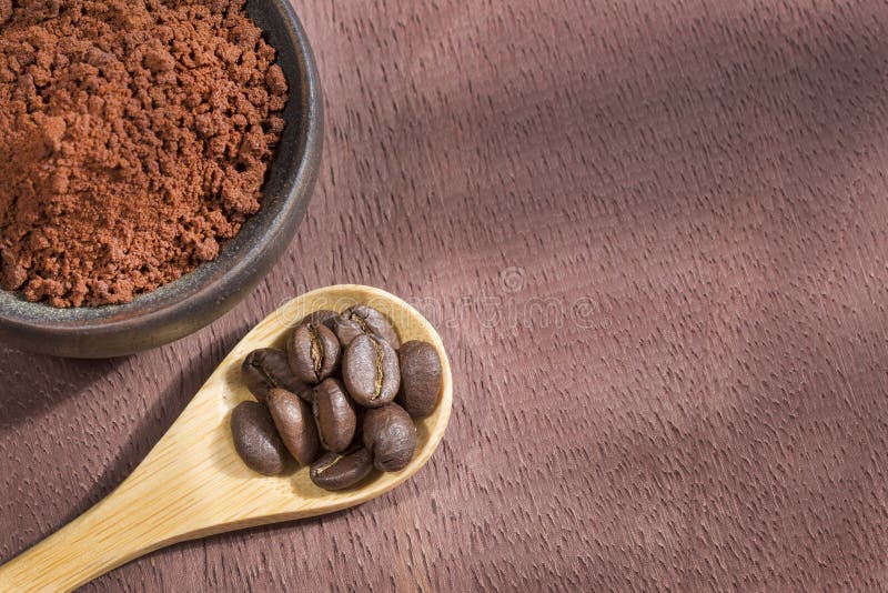 Roasted and ground coffee stock photo. Image of drink 108486178