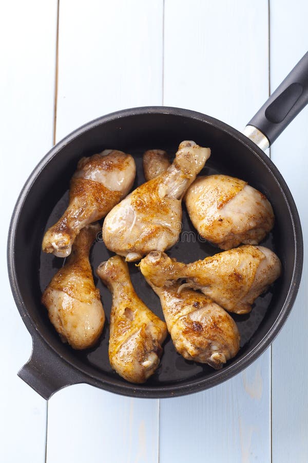 Roasted Marinated Chicken Drumsticks Stock Image Image of marinated
