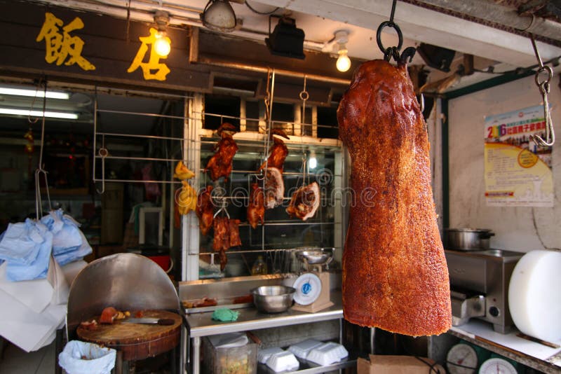 Roasted Meat stock photo. Image of roasted, market, sell 63725066