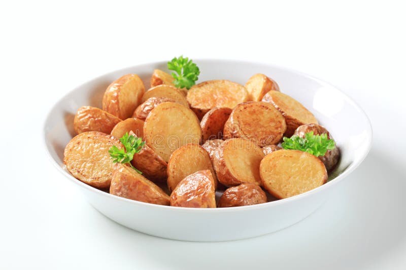 Roasted new potatoes