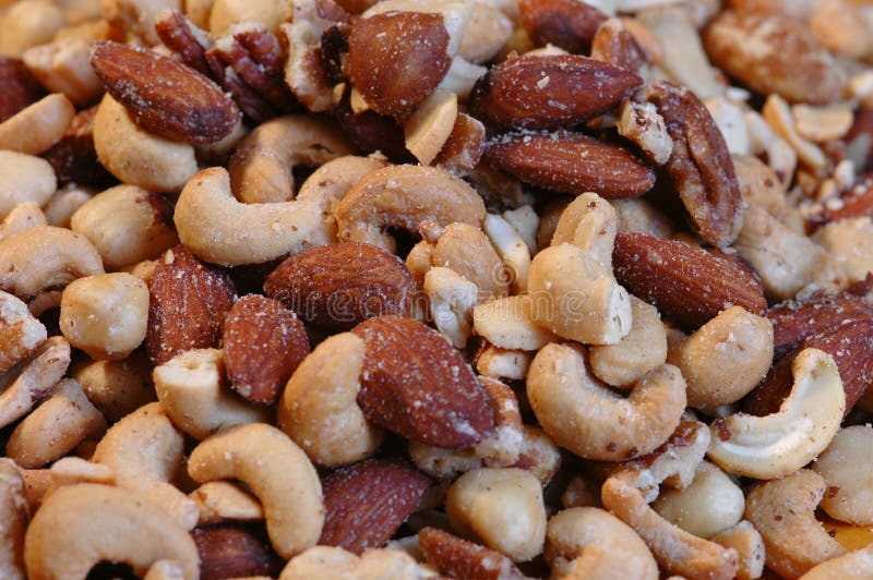 Roasted Nuts stock photo. Image of peanuts, salt, food 1648730