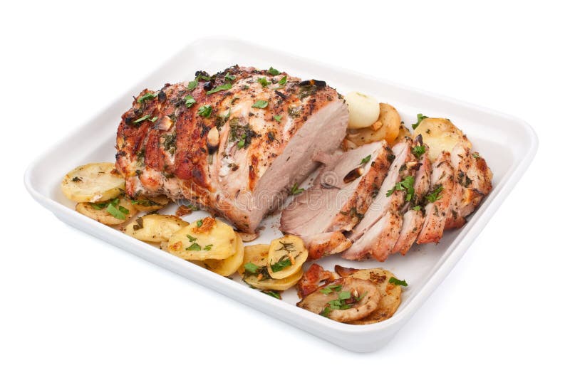 Roasted Pork Loin with Potatoes