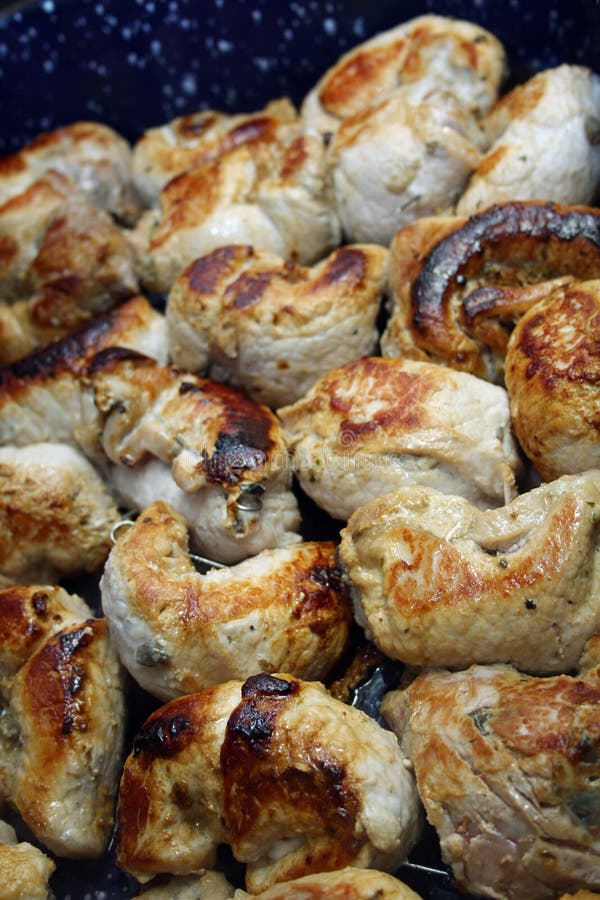 Roasted poultry meat stock photo. Image of restaurant 11301532