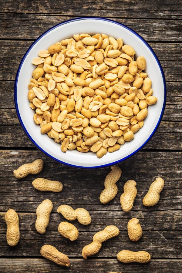 Roasted salted peanuts stock image. Image of healthy 177666055