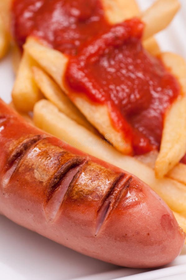 Roasted Smoked Polish Sausage Stock Image Image of smoked, grilled