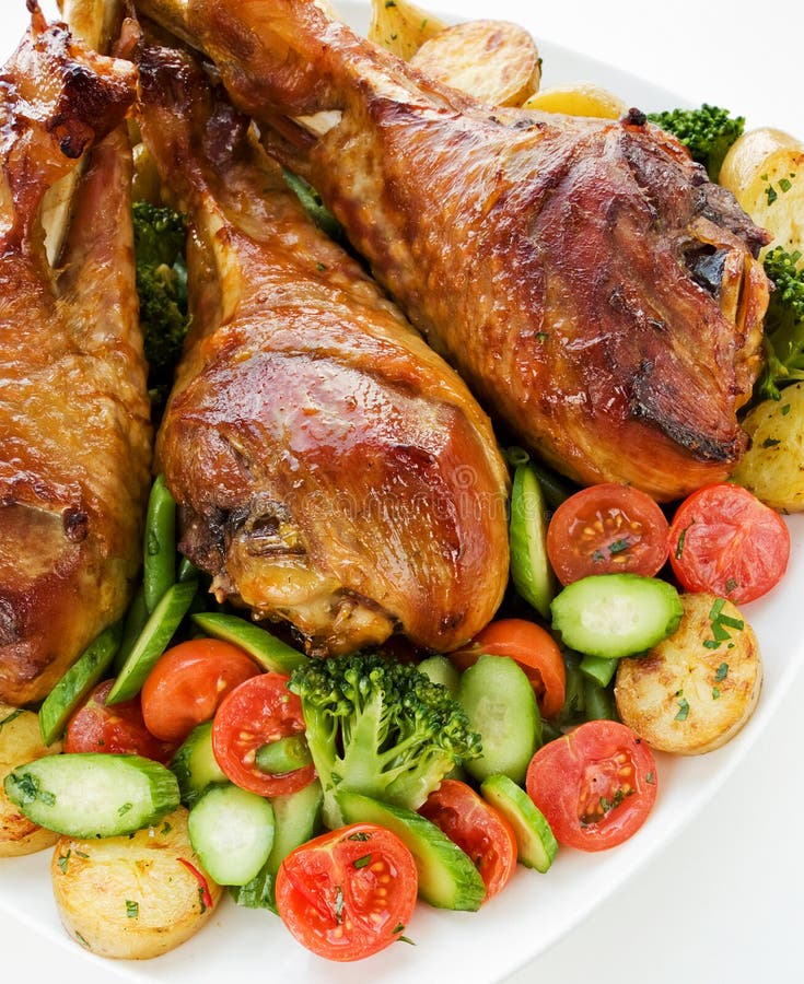 Roasted turkey stock photo. Image of fried, grilled, roasted - 18351104