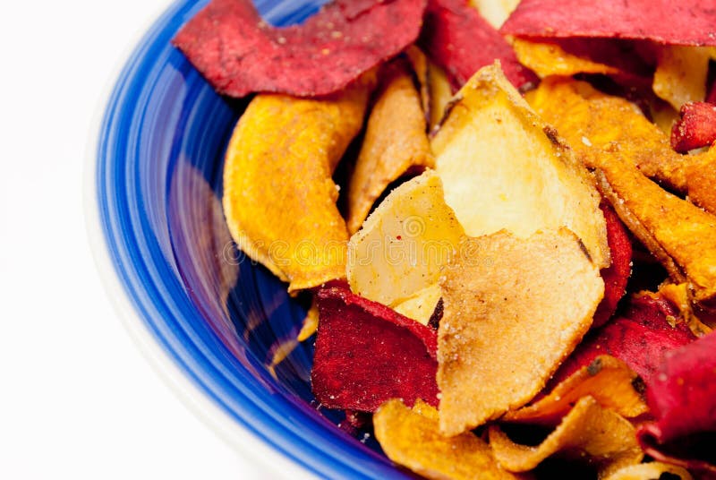 Roasted Vegetable Chips stock image. Image of background 22656895