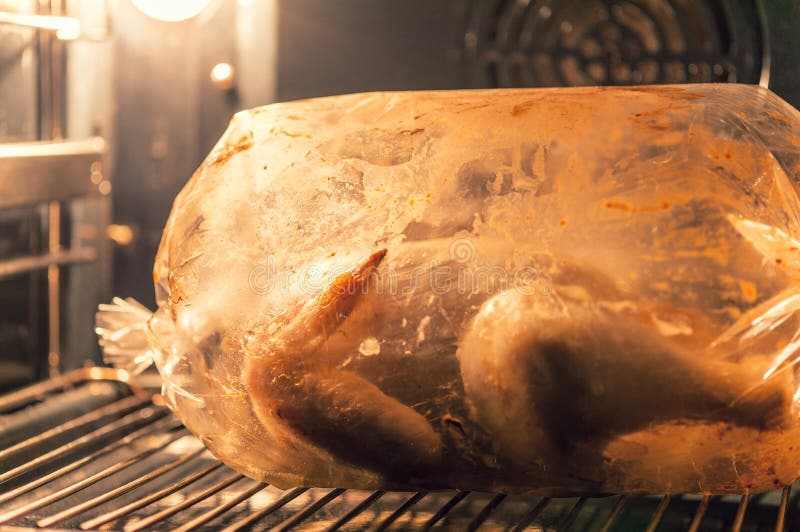whole chicken in roasting bolsa