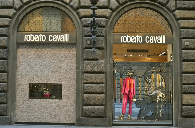Zorgvuldig lezen Bekwaamheid heel fijn Roberto Cavalli Fashion Shop in Italy Editorial Photography - Image of  brand, high: 27680627