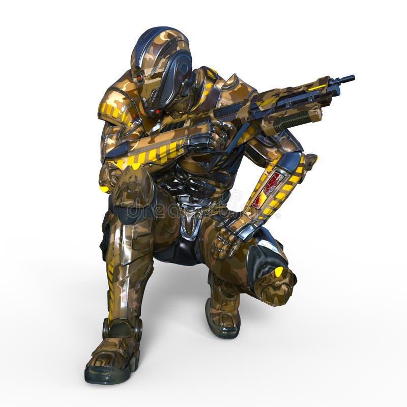 Robot royalty-vrije illustratie
