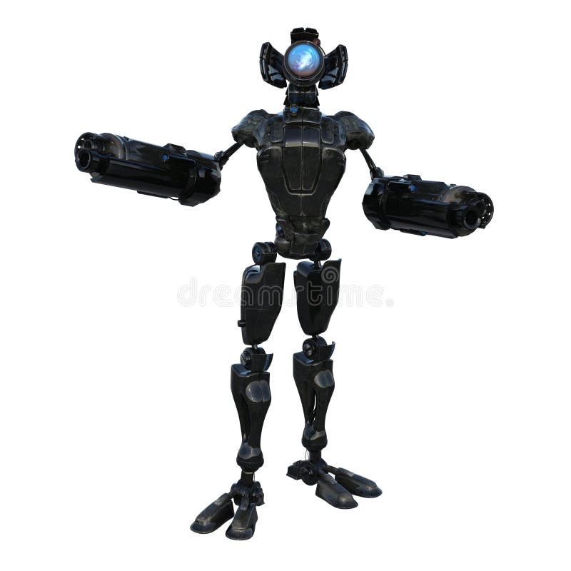 Robot stock illustratie