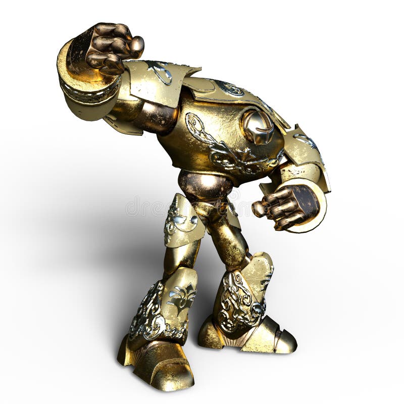 Robot stock illustratie