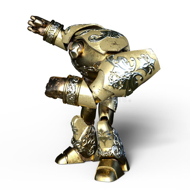 Robot stock illustratie