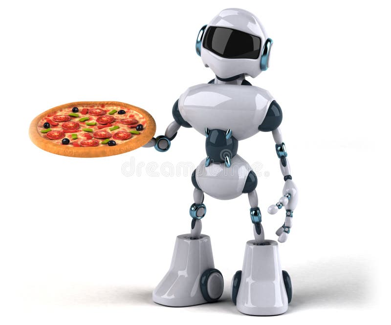 Robot royalty free illustration