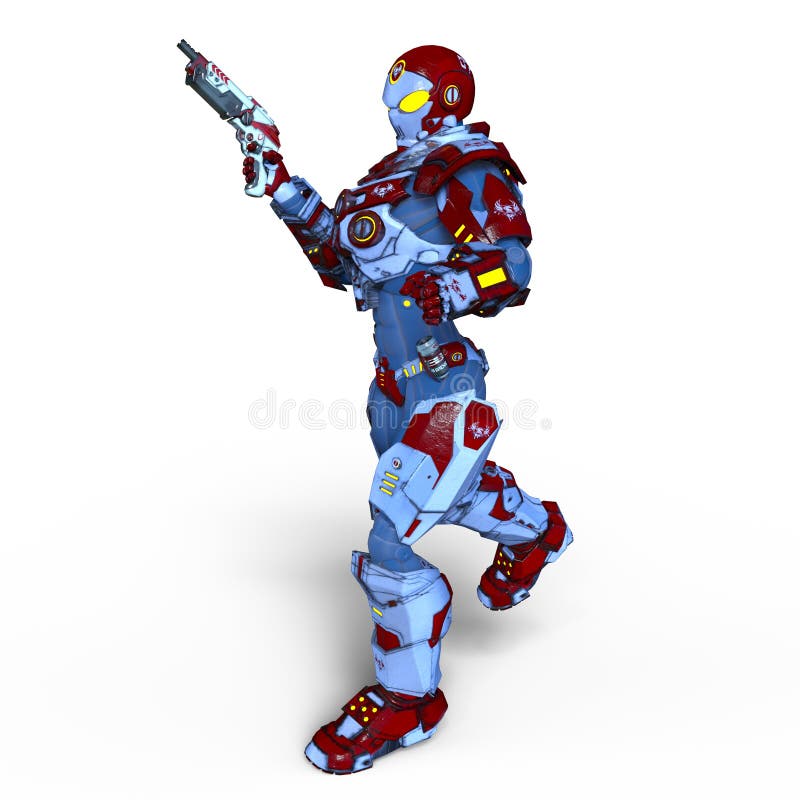 Robot vector illustratie
