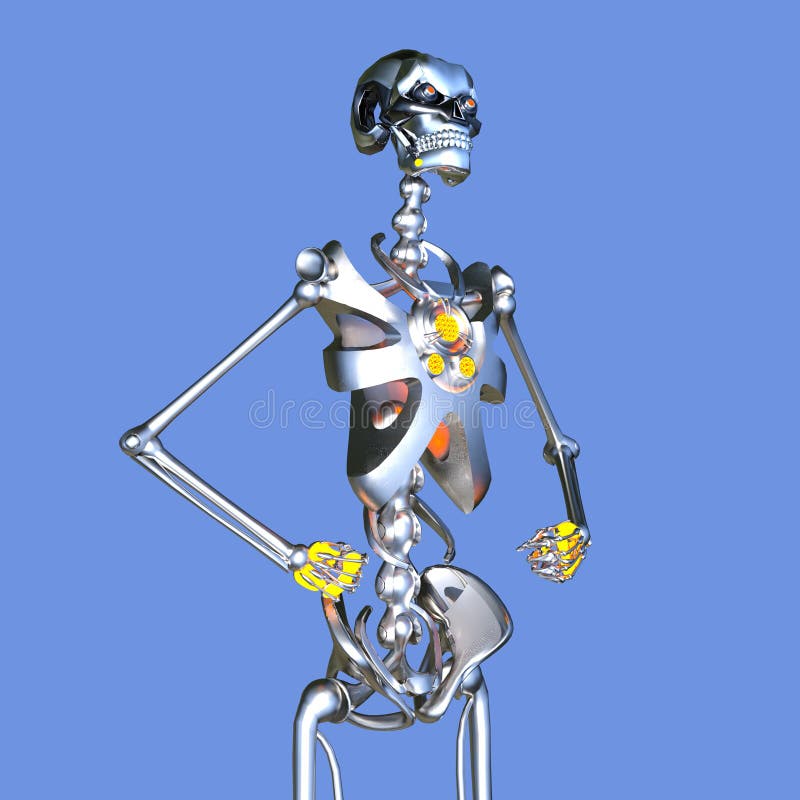 Robot royalty-vrije illustratie